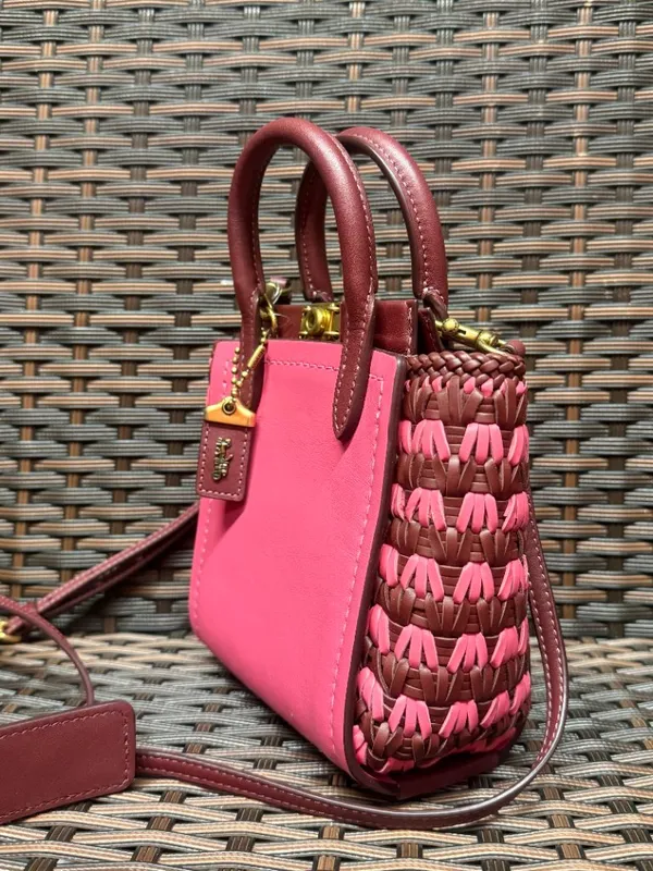 coach Troupe Tote 16 With Weaving style 619 - Image 2