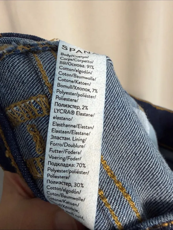 SPANX Bootcut Flare Jeans Medium Wash XS‎ - Image 4