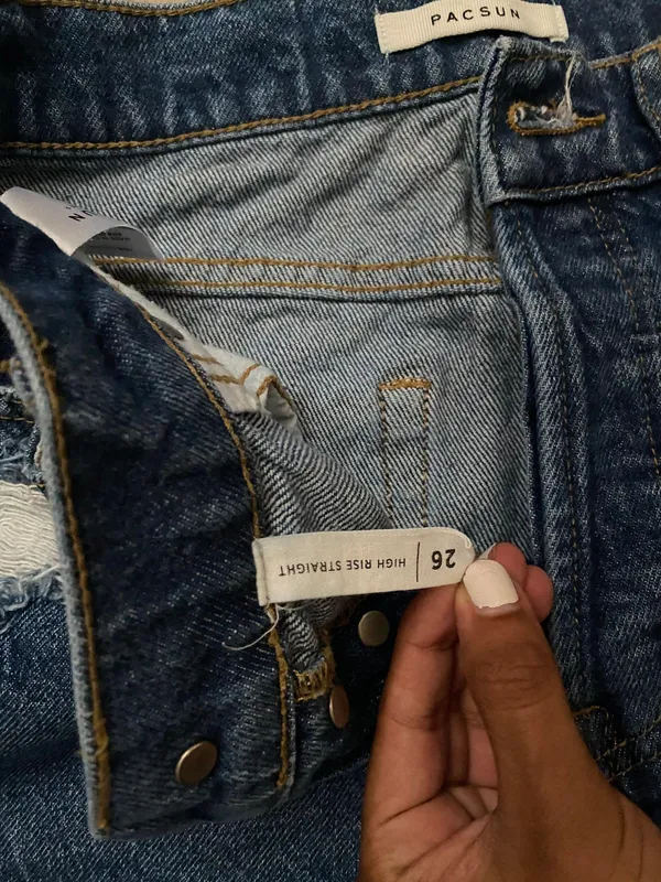 PacSun High Rise Straight Jeans - Image 5