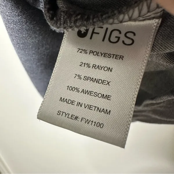 Figs Tops Casma Figs Three Pocket Scrub‎ Shirt Medium - Image 8