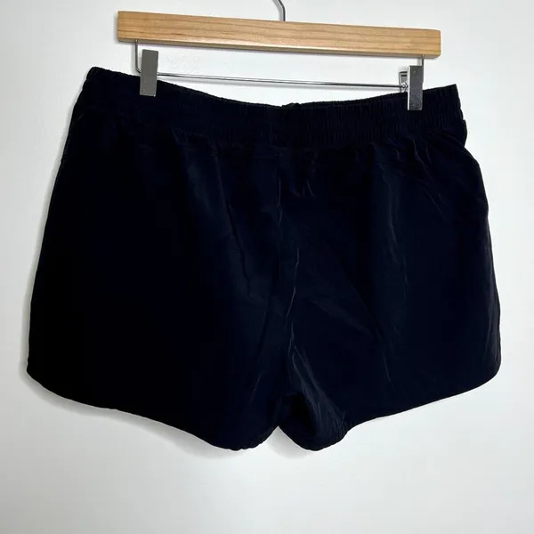 Champion Black Drawstring Athletic Shorts - Image 2