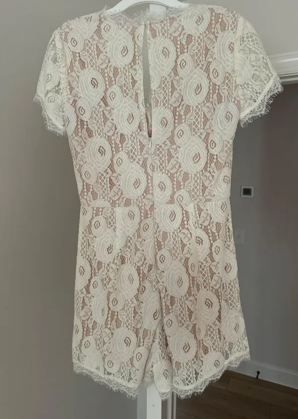 Francesca's Lace Romper - Image 2