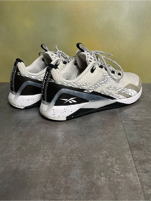 Reebok Nano X1 Women's Training Adventure Shoes Gray/Black/White Size 7.5 - Image 10