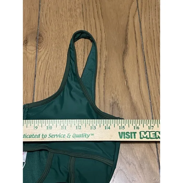 Shekini One‎ Piece Swimsuit Size Medium Zip Up Chest NWT Beach Travel Vacation - Image 6