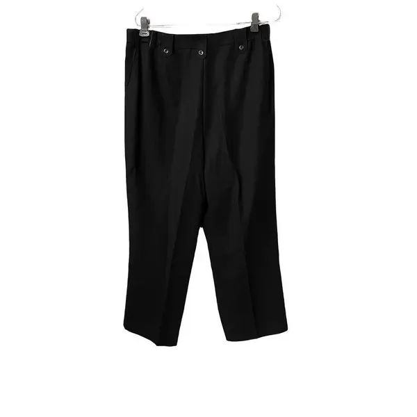 Orvis size 12 Linen blend pants high waisted runs small travel casual - Image 2