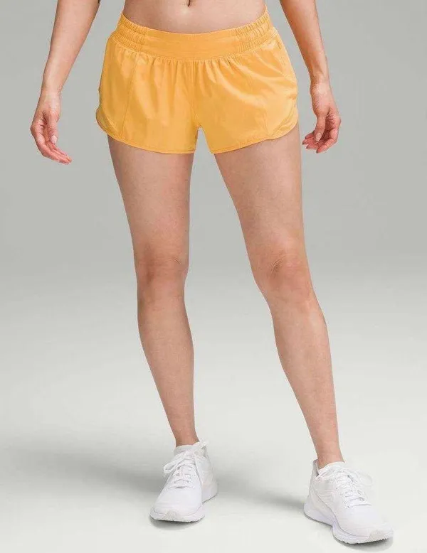 Lululemon NWT Rare Hotty Hot Low-Rise Lined Short 2.5" - Mango Dream - 6 - Image 3