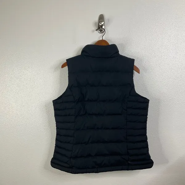 Lands' End Black‎ Puffer Vest Size Large - Image 2