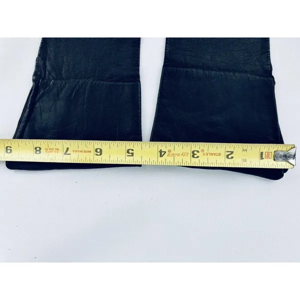 Vintage‎ Black Leather Gloves Size 6 Van Raalte? Opera Classy Chic Driving - Image 6