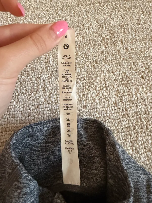 Lululemon Define Jacket Heather Grey - Image 3