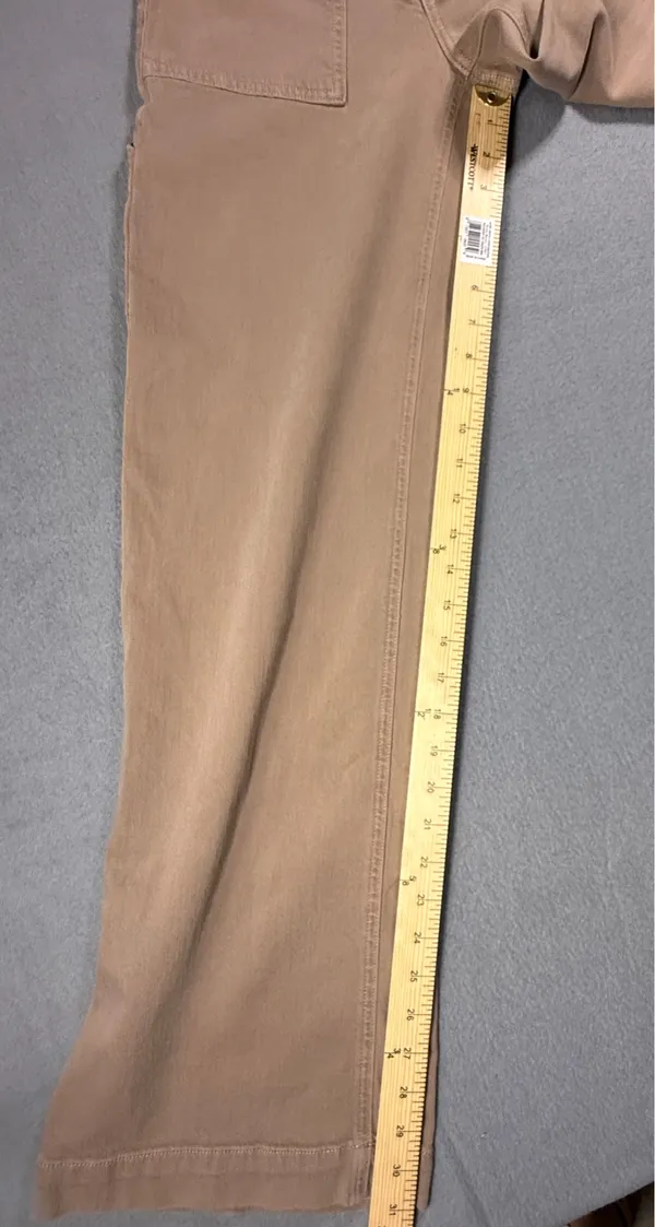 Women’s American Eagle Tan Wide Leg Stretch Cargo jeans - Image 5