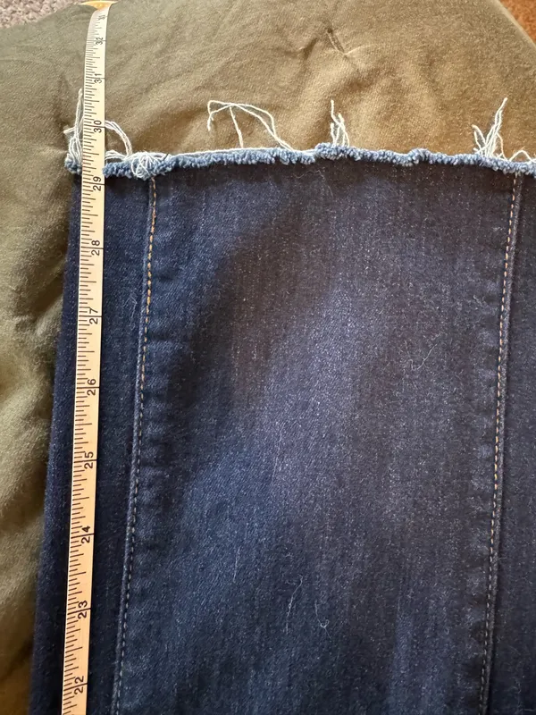 0² Denim Boutique Jeans Flare Dark Wash - Image 3