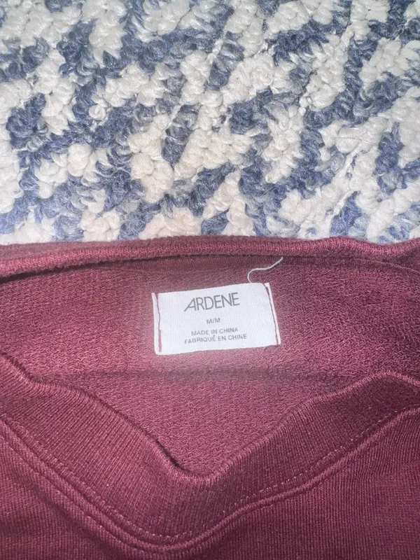 ardene crop sweater Red Size M - Image 2