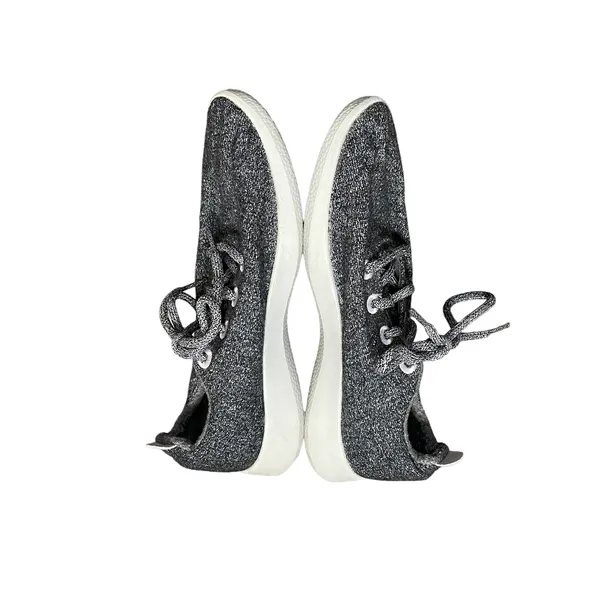 Allbirds Womens Wool Runners Shoes Size 9 Gray Heather‎ Warm Lace Up - Image 4