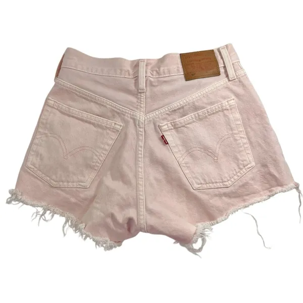 Levi’s Pink 501 Button Fly Denim Shorts‎ - Image 11