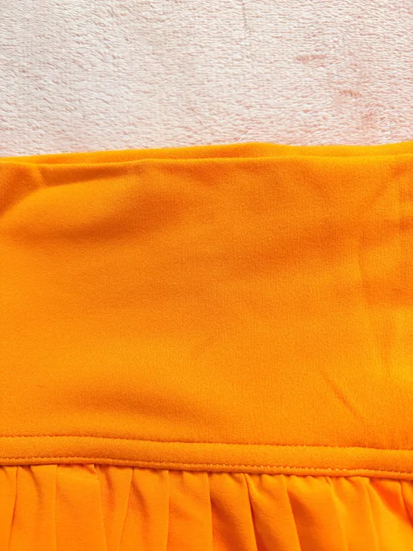 Aerie Orange Tennis Skirt XS - Image 4
