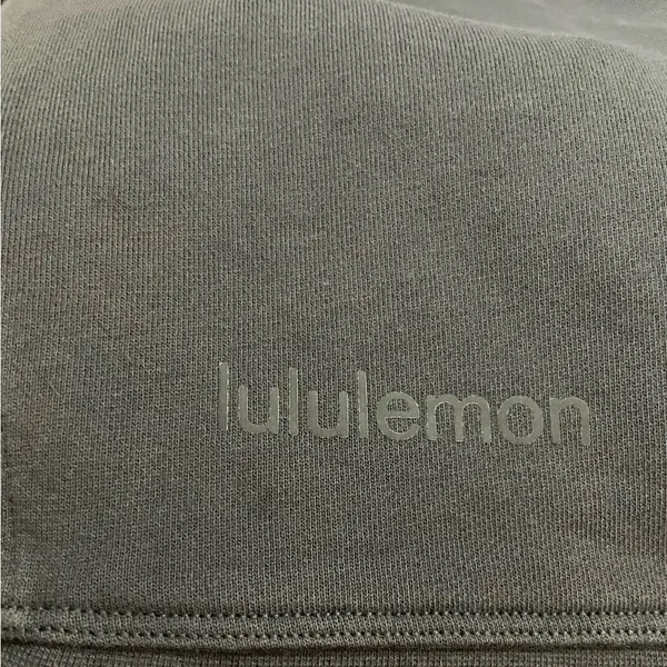 Lululemon Perfectly Oversized Crew Neck Sweater Graphic Grey Size 8 - Image 8