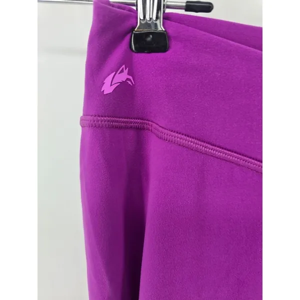 Alphalete Leggings Womens Large Alphalux Purple V-Waist High Rise NEW - Image 2