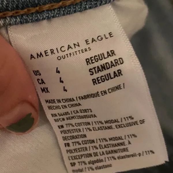Skinny ripped jeans - Image 2