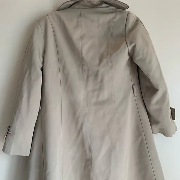 Forecaster Boston Women Size 9/10 Brown Winter Outerwear Classic Tan Trench Coat - Image 5