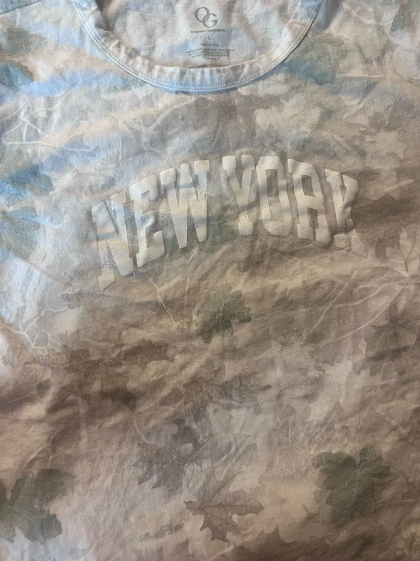 Organic generation New York camo baby tee - Image 2
