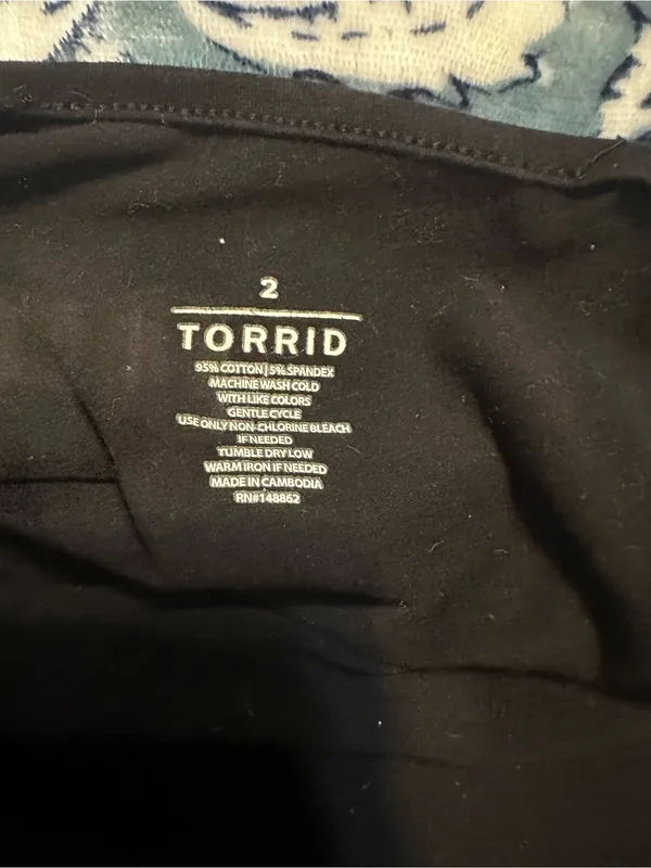 Torrid Black Women's Sleeveless catsuit - Image 3