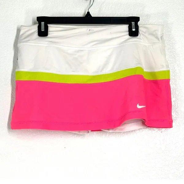 Nike L Court Skort Skirt Tennis Pickleball Activewear Golf Women's hot pink - Image 2