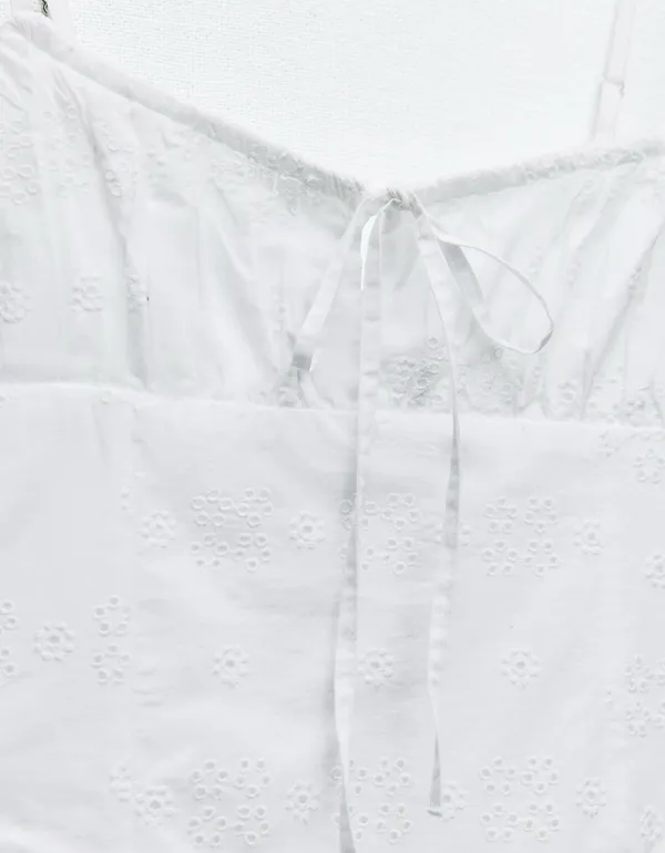 ZARA Embroidered Dress - Image 8