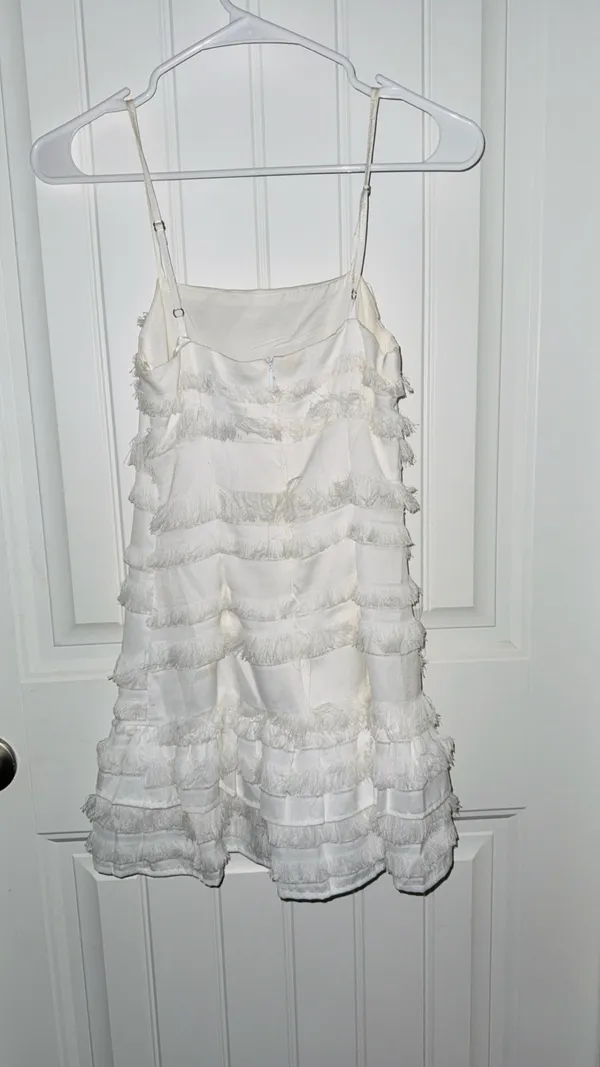 Princess Polly Mini Dress White - Image 3