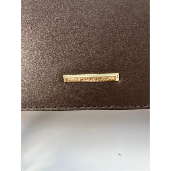 Rebecca Minkoff Crossbody Bag Women Small Brown Suede Studded Purse - Image 11