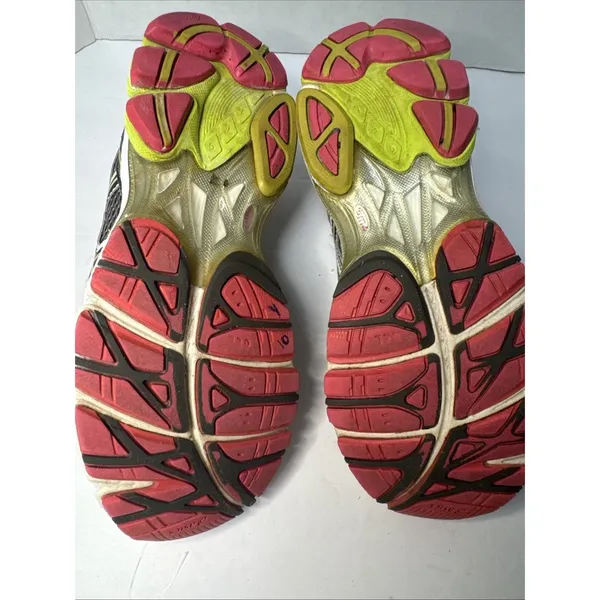ASICS Gel GT-2170 Women’s Size 7.5 Gray Pink Lime Running Shoes T256N - Image 8