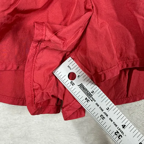 FP Movement The Way Home Shorts Red High Rise Smocked‎ Athletic Running Small - Image 6