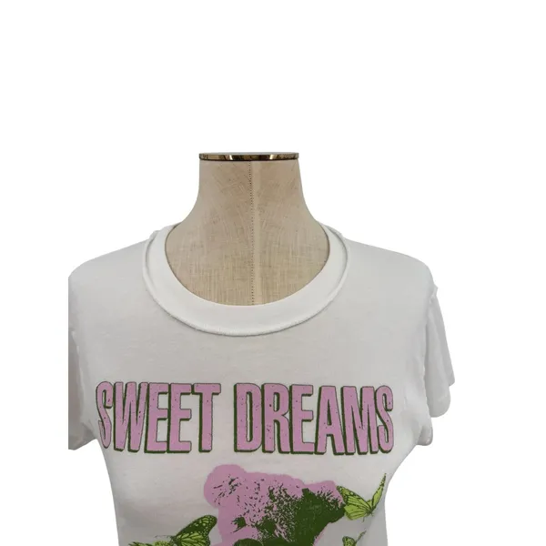 Daydreamer‎ Sweet Dreams The Night Mares Graphic Tee White Teddy Bear Size XS - Image 2