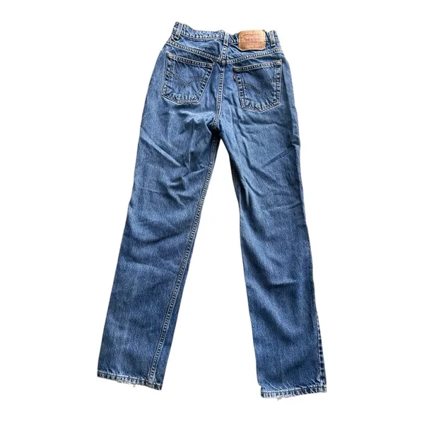 90s Levi’s 512 Jeans - Vintage 1990s Levi's Jeans Straight Leg 512s Size 7 Reg - Image 9