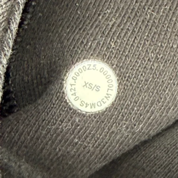 Lululemon Scuba Oversized Half Zip Hoodie Black XS/S Cropped Cotton Terry - Image 3