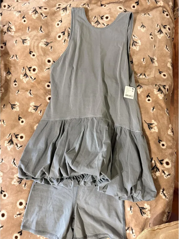 NWT Free People Bubble Dress Set - Image 4