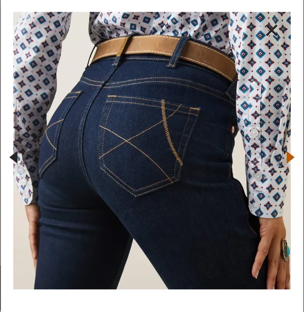 Ariat Perfect Rise Straight Leg Jeans - Image 3