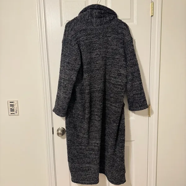 Barefoot Dreams Gray CozyChic Knit Robe #509 - Image 7