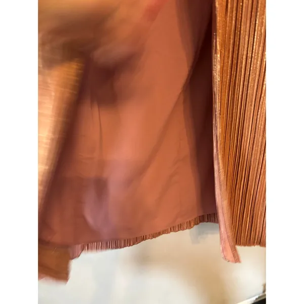 Lovers and Friends Sleeveless Emmy Rose Gold Pleated Maxi Gown XS - Image 11