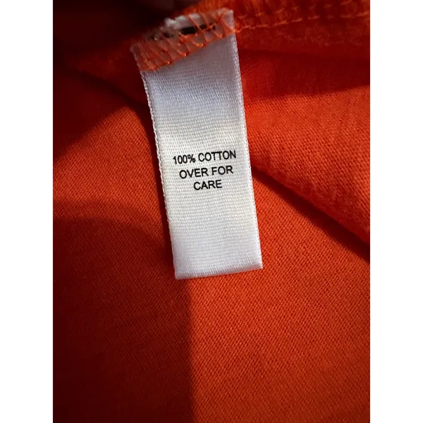 League Idaho State University Orange Cotton Graphic T-Shirt Womens Small College - Image 7