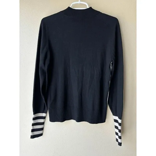Summum Trui Colorblock Wool Blend Sweater Womens Size Small - Image 2
