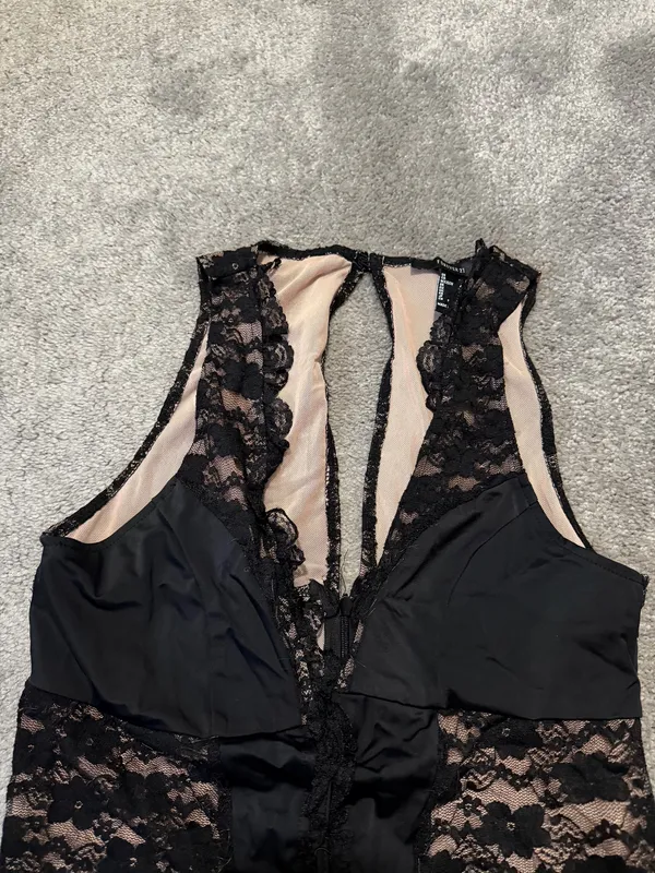 Forever 21 Black Lace Corset Top - Image 2