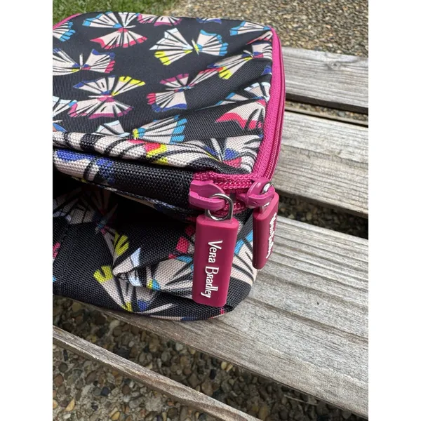 Vera Bradley Lighten Up Butterfly Pattern‎ Lunch Bunch Box Bag 18223-J80 - Image 2