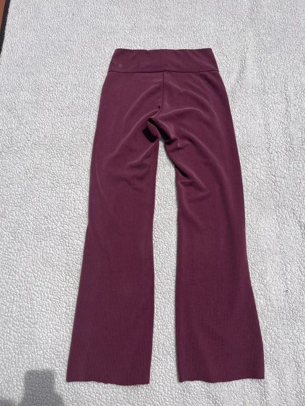 Lululemon Ribbed Softstreme Flared Pants - Image 7