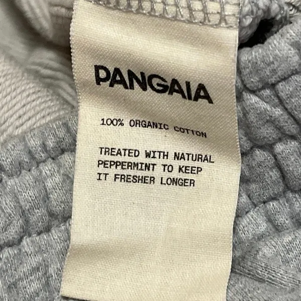 Pangaia Womens Gray High Rise Organic Cotton Pull On Lounge Mini Sweat Shorts XS - Image 5
