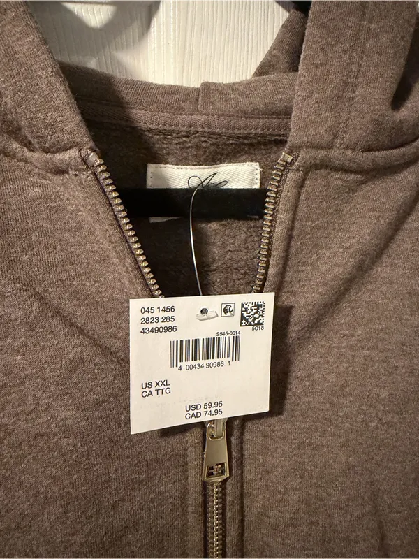 American Eagle Outfitters Oversized Zip-Up NWT - Image 2