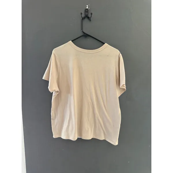 Zoe + Liv Nashville Music City USA‎ Graphic Tee Tan XL Short Sleeve Crewneck - Image 3