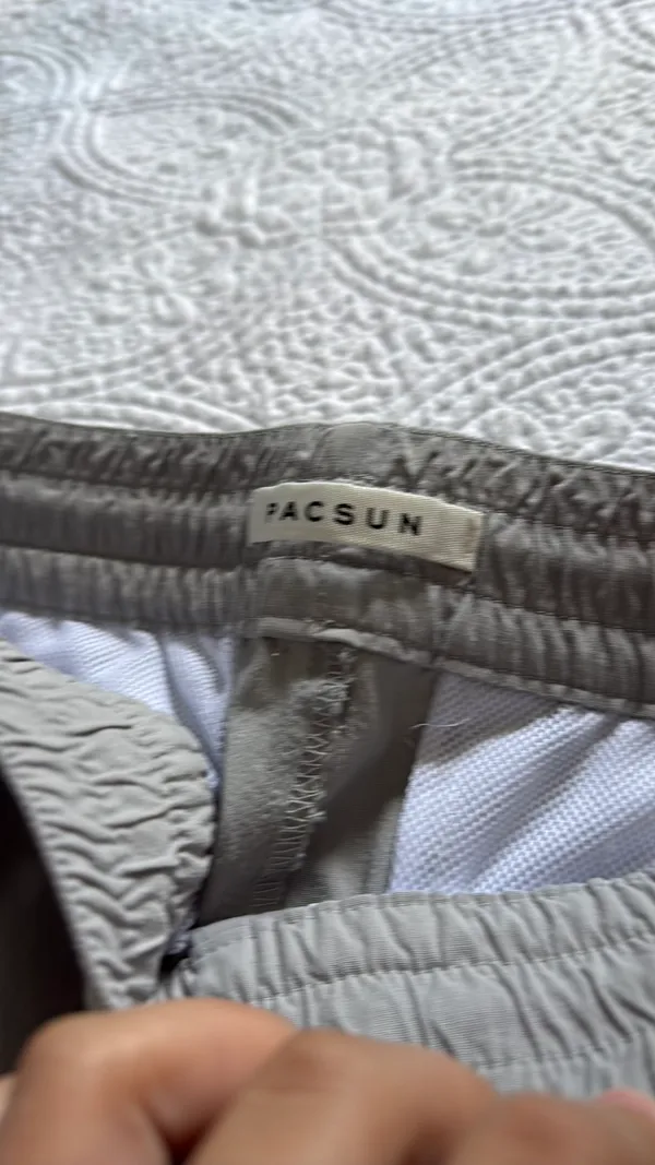 Light gray men cargo pants - Image 2
