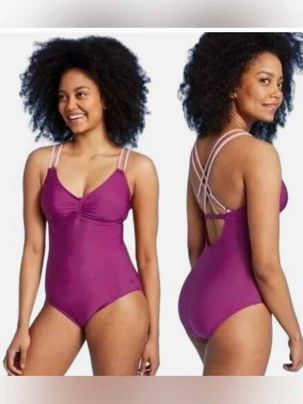 All In Motion Strappy One Piece Swimsuit Size XL - Image 2