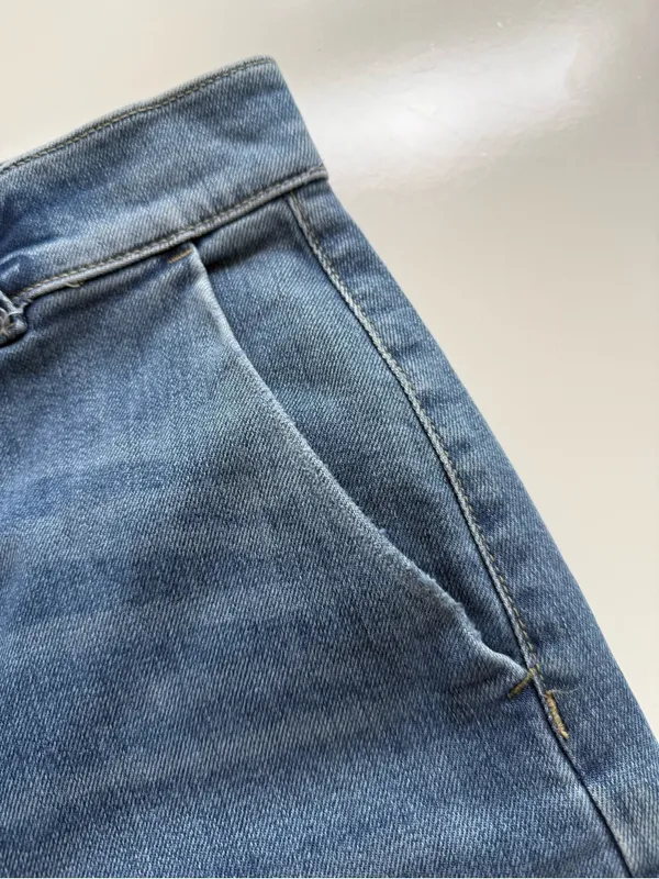Ann Taylor The Trouser Wide Legged Jeans Size 4 - Image 5
