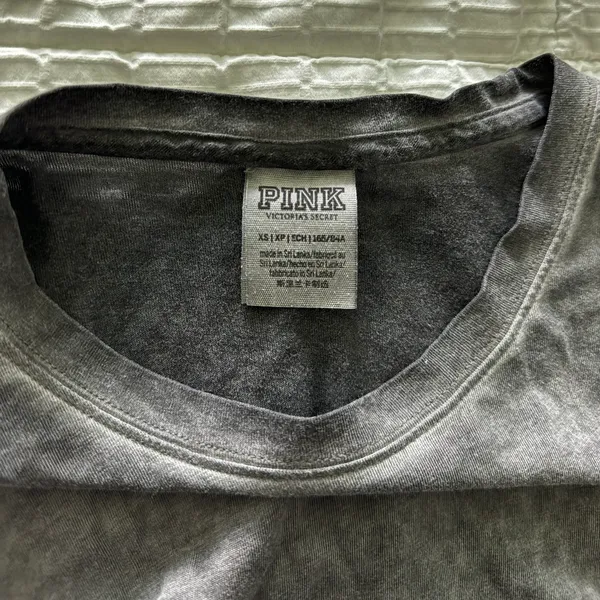 PINK Victoria’s Secret Gray Long Sleeve - Image 3